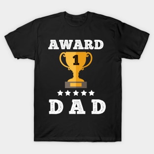 Award grandpa gift idea love family best father dad T-Shirt